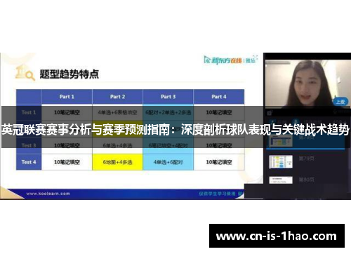 英冠联赛赛事分析与赛季预测指南：深度剖析球队表现与关键战术趋势