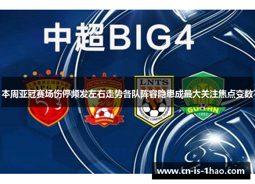 本周亚冠赛场伤停频发左右走势各队阵容隐患成最大关注焦点变数
